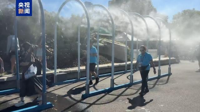 球速体育官网-39摄氏度 澳网露天球场比赛因高温暂停